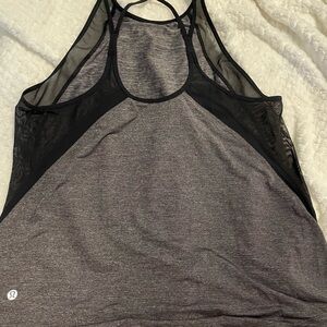 Lululemon Multicolored Racer-Back Sleeveless Tank Top